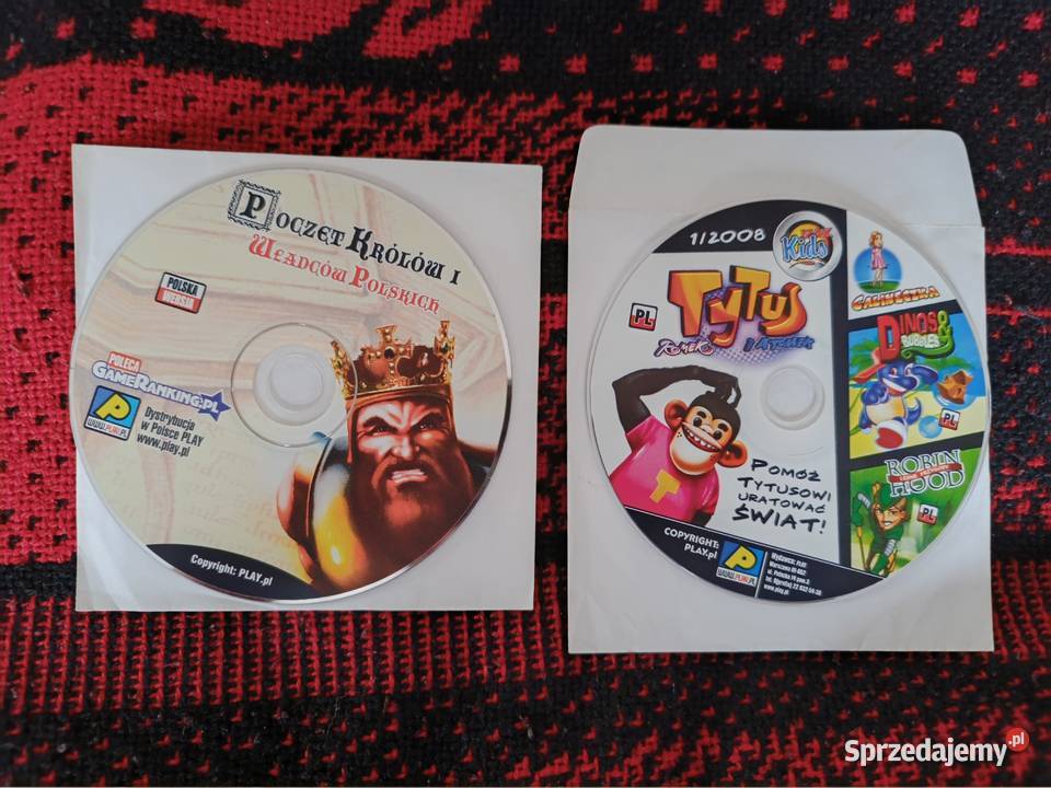 2x Gry napisy Ostrołęka sprzedam