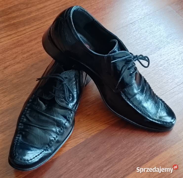 Półbuty wizytowe skórzane firmy Conhpol rozmiar Katowice