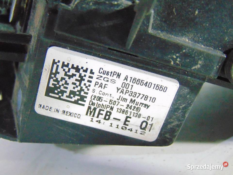 SKRZYNKA BEZPIECZNIKÓW ML W166 30 CDI