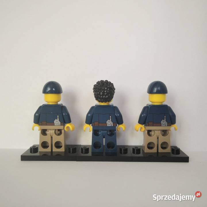 Lego City Policjanci pakiet 3 figurek 3 Kłaj