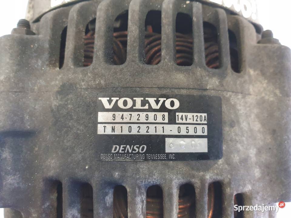 ALTERNATOR Volvo V40 18 16V 9472908 120A Chełm