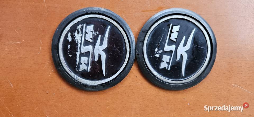 2 oryginalne emblematy na zbiornik do WSK serii Gorzów Wielkopolski