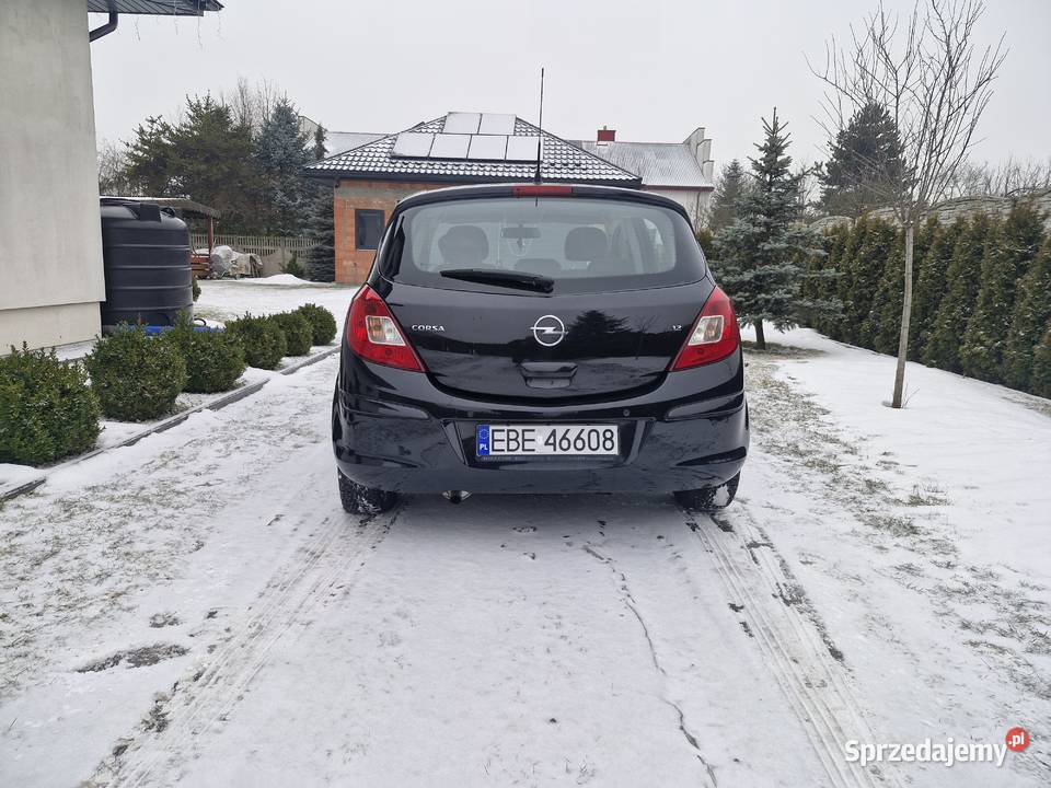 Opel Corsa D 12 benzyna 80 5 drzwi klima Zelów