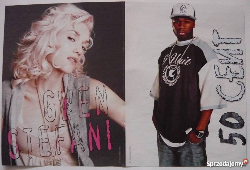 PLAKAT JONAS BROTHERS GWEN STEFANI 50 CENT Bydgoszcz sprzedam