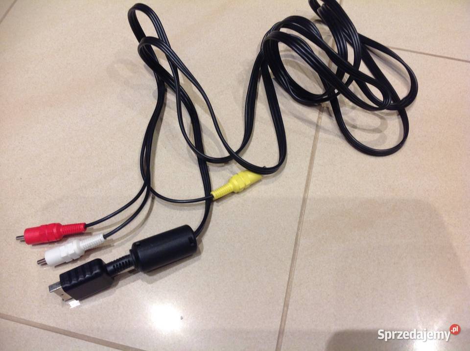 Oryginalny Kabel SONY AV 3x chinch 23 j Nowy Nowa Sól