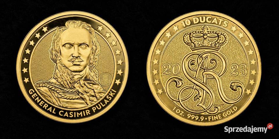 Kazimierz Pułaski Dukat 1 oz