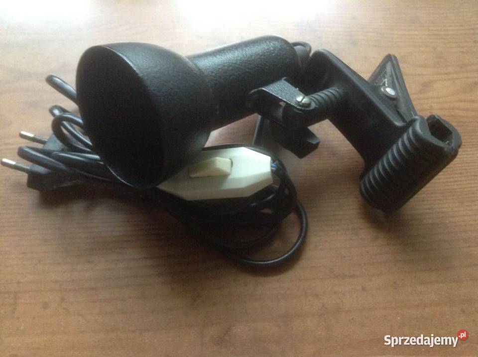 Lampka mockwana na klips z 2 płaszyznową opolskie Opole sprzedam