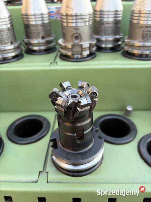 Frez czołowy 50 mm na oprawce SK40 używany Kompresory Tuliszków