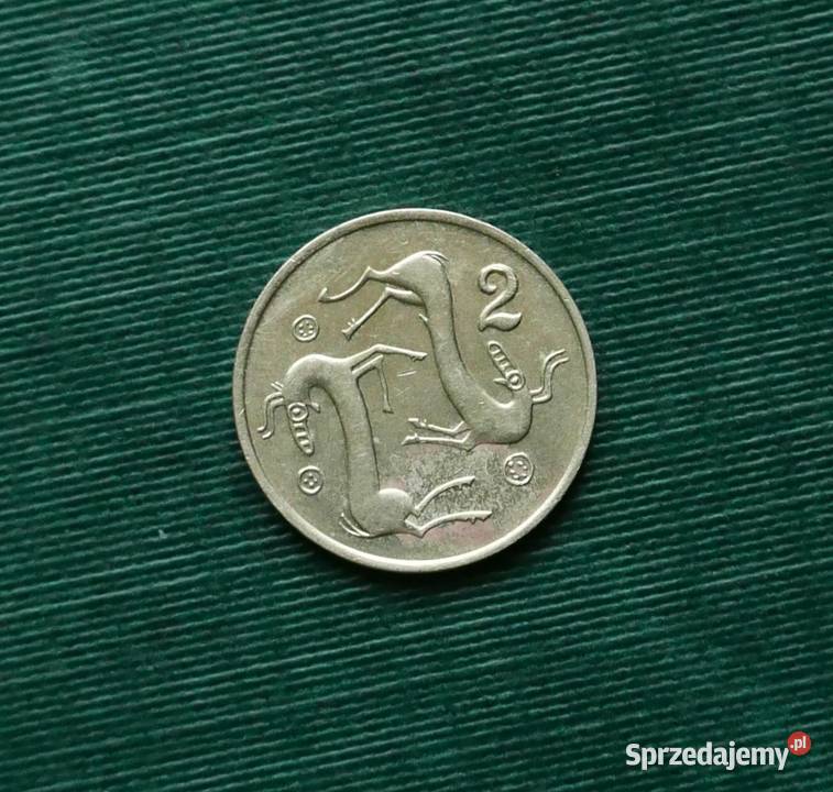 Cypr 2 centy 1983r śląskie Gliwice