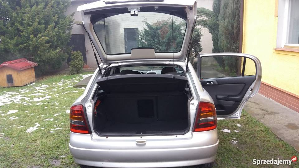 Opel Astra G 16 benzyna 2003 152000 152000km Kłodawa sprzedam
