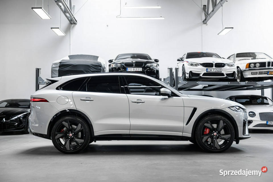 Jaguar FPACE SVR 50 V8 Supercharged 550 immobilizer Samochody osobowe Węgrzce