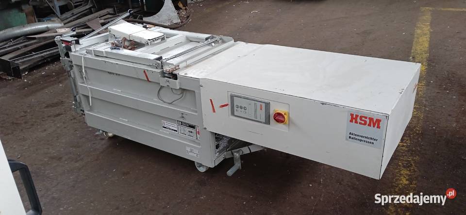 Niszczarka HSM FA400CC z belownicą HSM 6TE łódzkie Łódź sprzedam