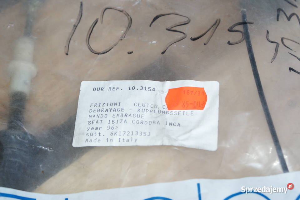 KA SPRZĘGŁA SEAT CORDOBA 6K1721335J Pozostałe Białobrzegi