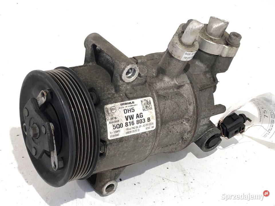 SPRĘŻARKA KLIMATYZACJI VW GOLF VII 5Q0816803B 16