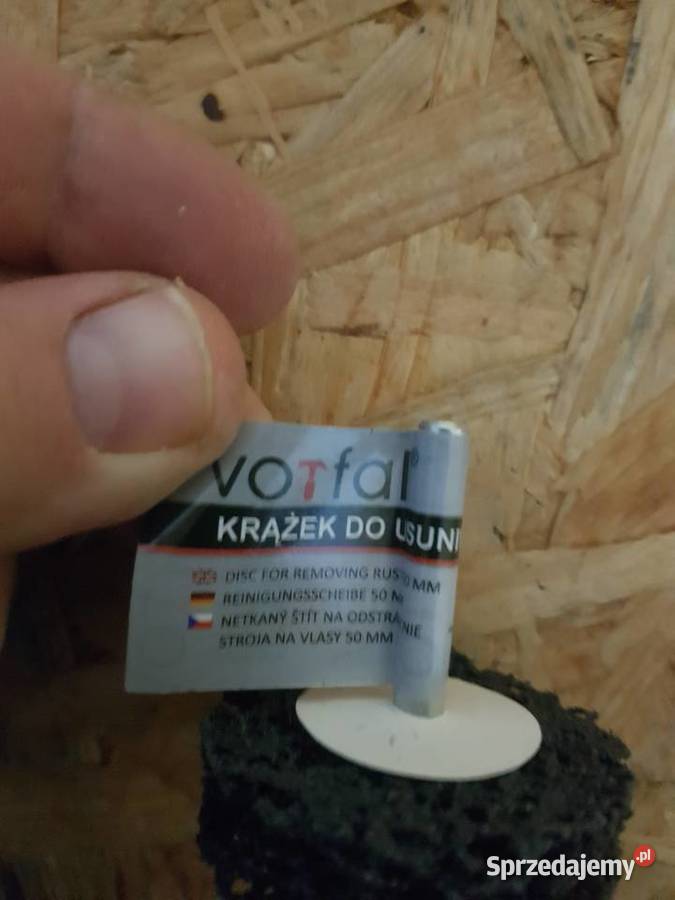 DYSK KRĄŻEK DO USUWANIA RDZY 50mm CZARNY vorfal Głogowa