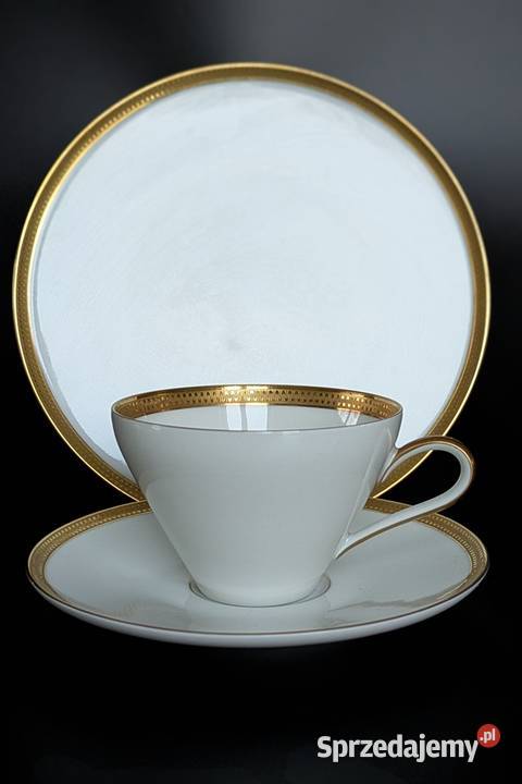 Ekskluzywne trio Heinrich Bavaria Porcelana i szkło Legnica