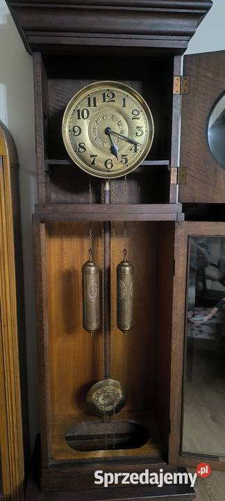 Piękny zegar stojący kwadransowy KIENZLE z Antyki