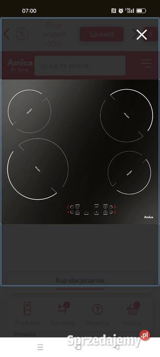 PŁYTA CERAMICZNA Amica PCN6400Z AGD Bielsko-Biała