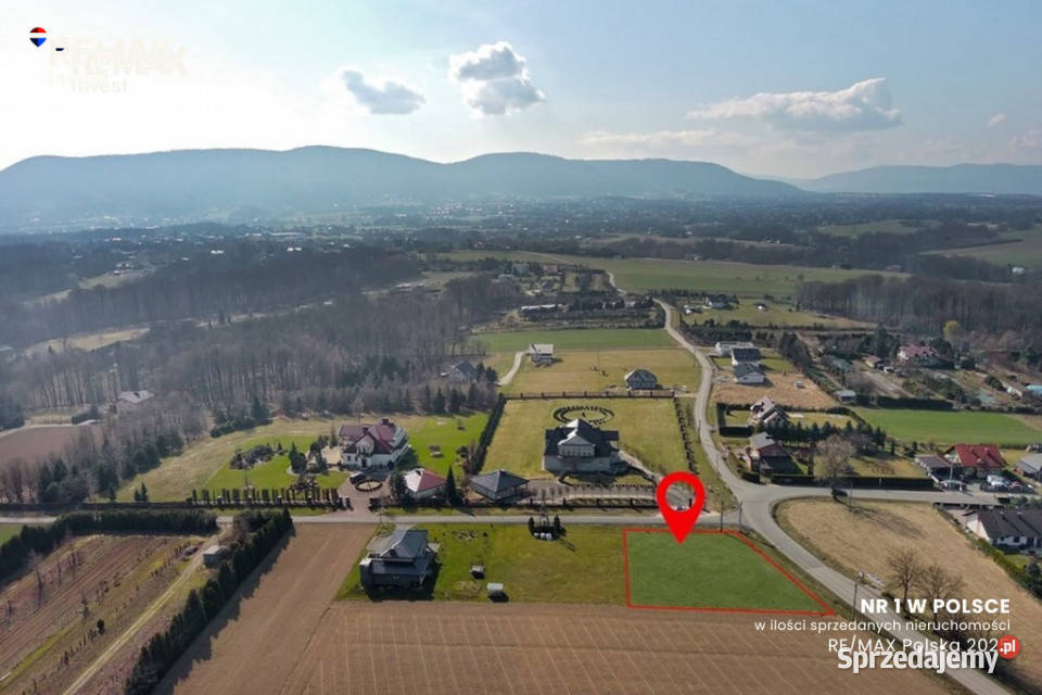 Działka budowlana ok 1206 m w Pisarzowicach śląskie