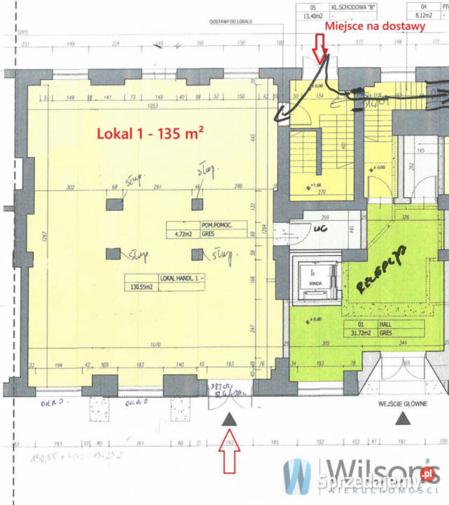 Lokal Warszawa 135m2 135m2