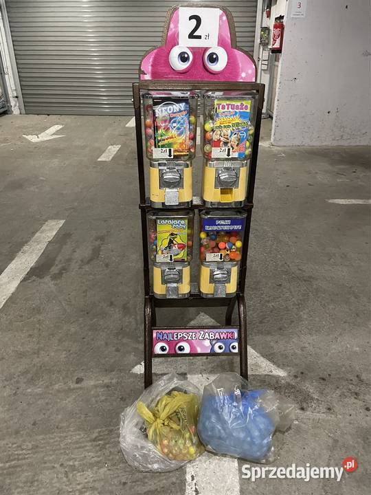 Automat zarobkowy na kulki kapsuły Kilkoma na 2 zachodniopomorskie Mielno