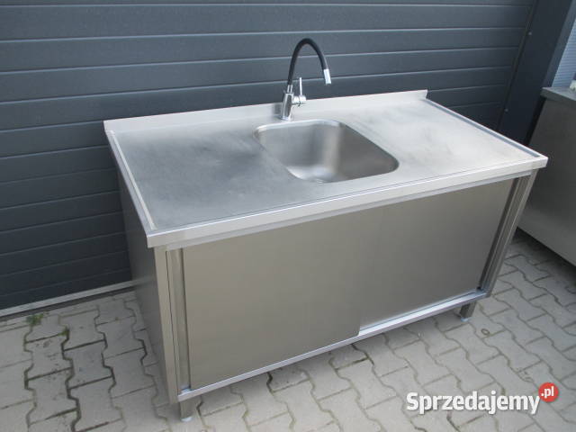 Zlew Gastronomiczny 1 Komorowy Drzwi Suwane Ostrów Wielkopolski sprzedam