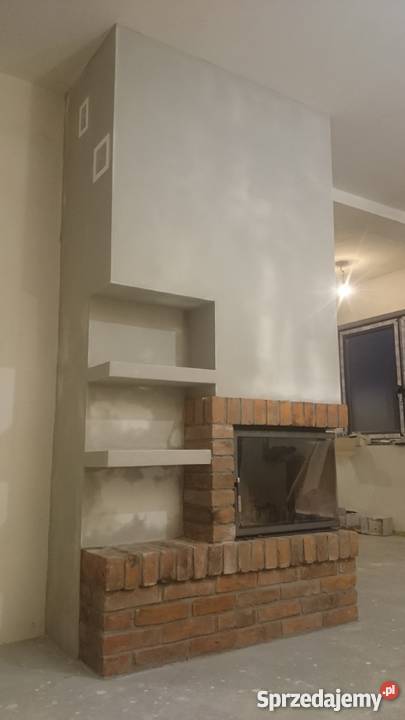 Kominek narożny nowoczesny mazowieckie prawy Warszawa