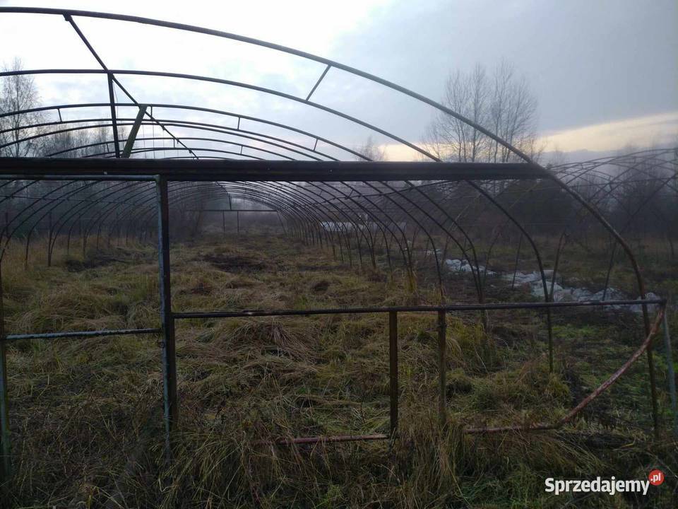 Wzmacniany tunel foliowy 7x30m konstrukcja hala Skierniewice