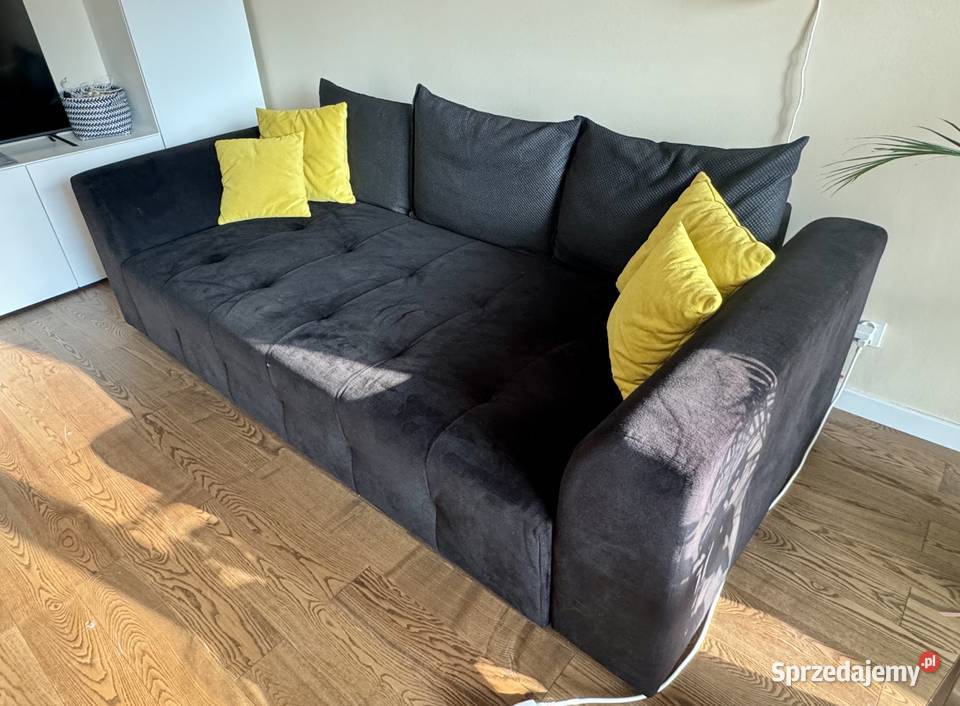 Sofa rozkładana z pojemnikiem mazowieckie Warszawa sprzedam
