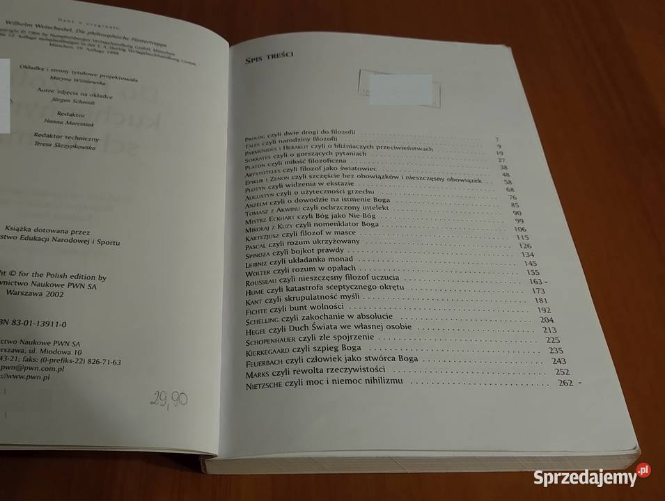 Do filozofii kuchennymi schodami Wilhelm