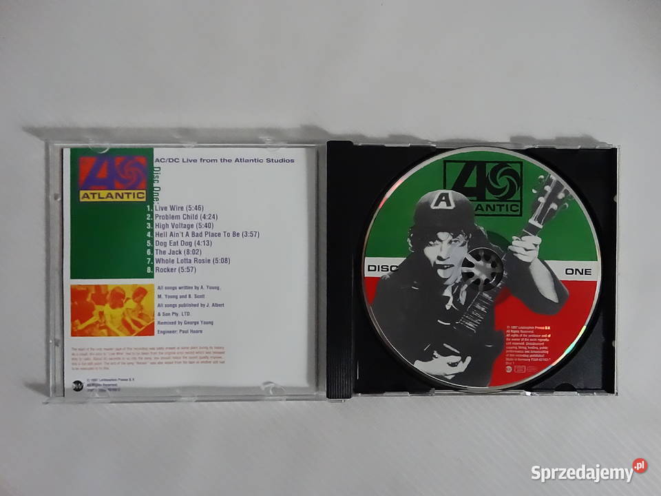 ACDC BONFIRE Box Set 4CD Kostka Plakat UNIKAT lubelskie Biłgoraj