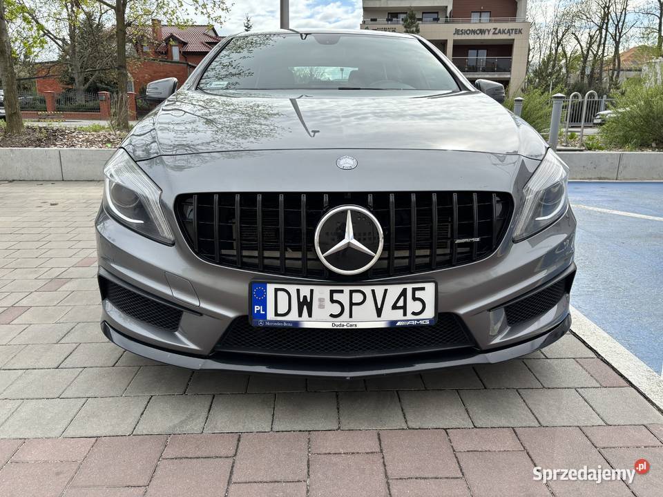 Mercedes A45 AMG super stan bezwypadkowy Klasa A dolnośląskie