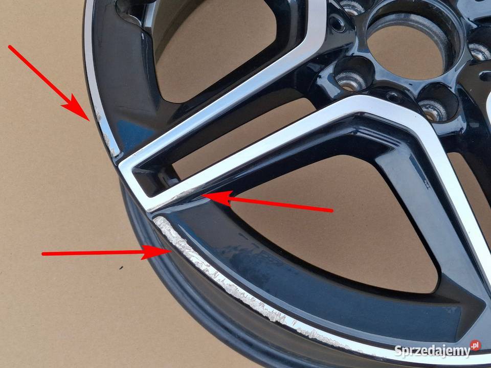 MERCEDES AKLASA W177 CLA FELGA AMG ALUFELGA 18 Średnica 18" Bieleń