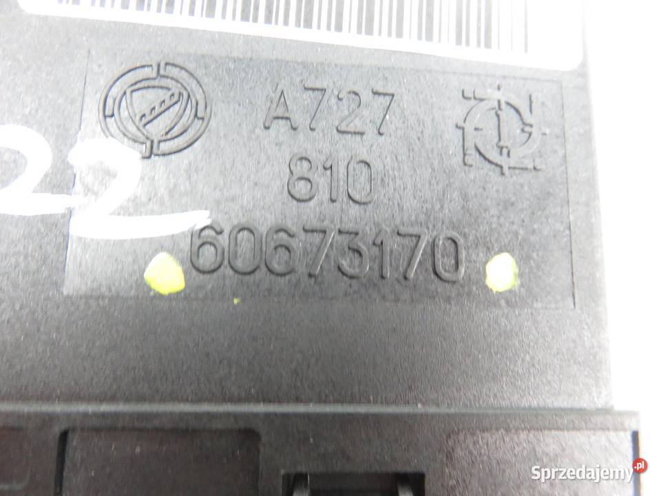 MODUŁ KOMFORTU FIAT MAREA Weekend 60673170 Skrzynki bezpieczników