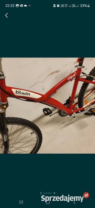 Btwin Original 5 damski rower miejski Warszawa sprzedam