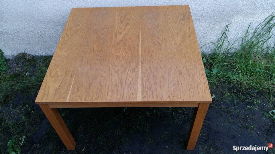 Stolik z epoki PRL produkcja Jarocin 086 75cm Kościan