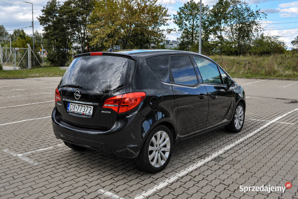Opel Meriva 14T 2012 r Bezwypadkowy Rok produkcji 2012 Wrocław