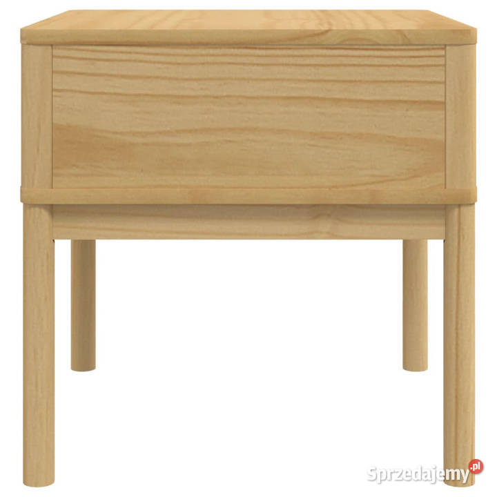 Stolik pod lampę FLORO woskowy brąz 55x55x54 Warszawa