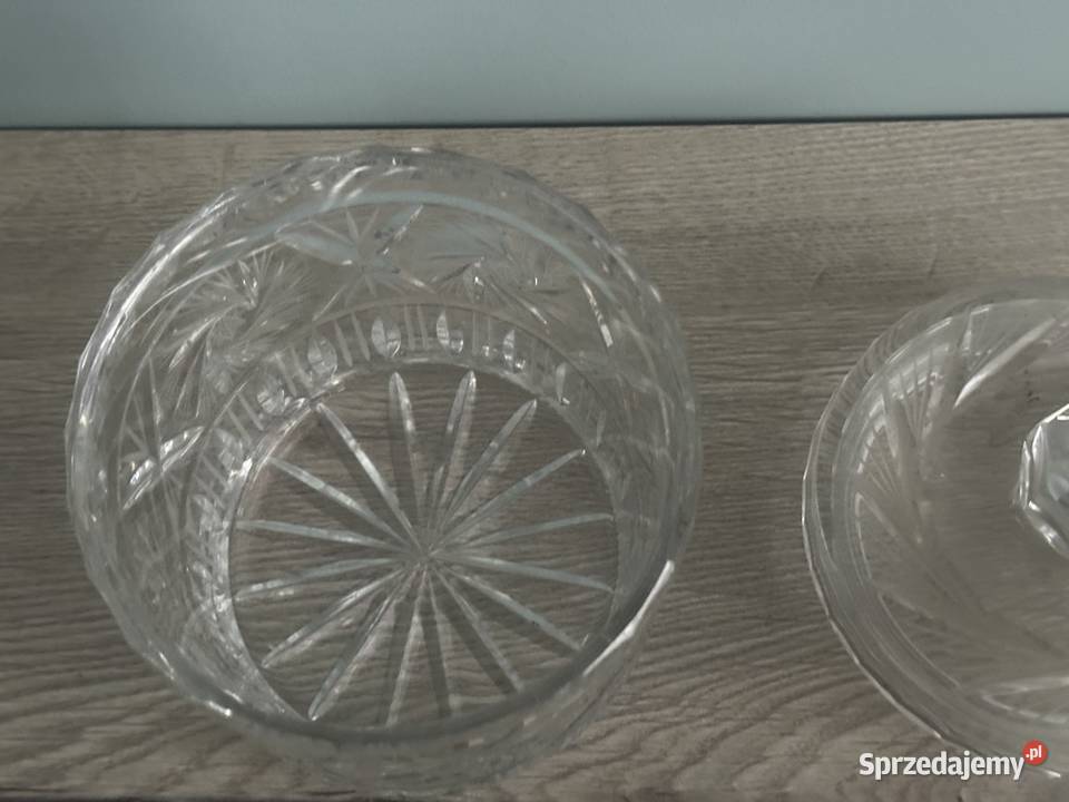 Bombonierka duża kryształ z lat 50tych Antyki Łódź