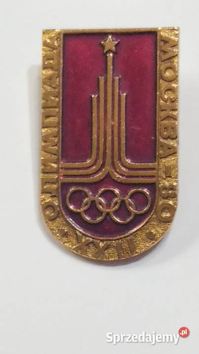 OdznakaOlimpiada Moskwa 1980 małopolskie Kraków sprzedam