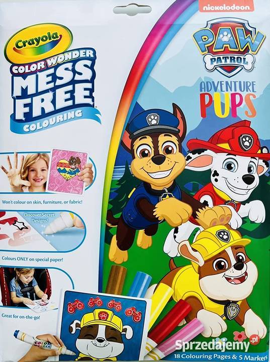 Crayola Niebrudzące Kolorowanki Magiczne Pisaki Mogilany