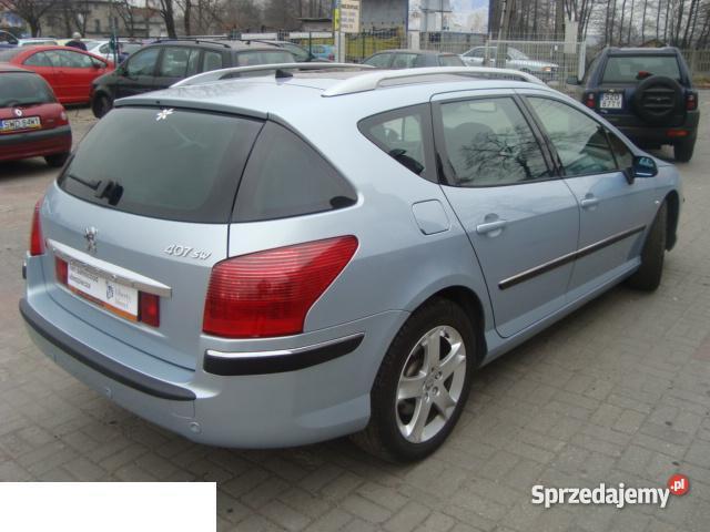 Peugeot 407 KLIMATRONIC PANORAMADACH DIESEL śląskie