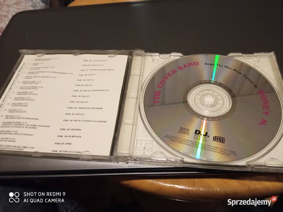 Płyta CD BoneyM Cover Band najlepsze utwory Katowice