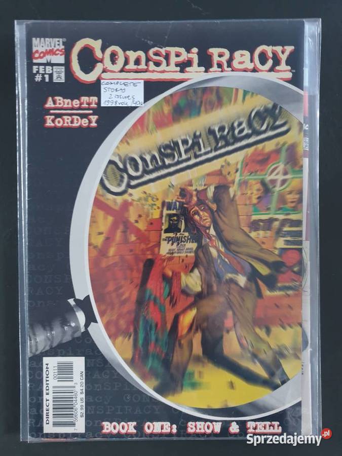Conspiracy 2 oryginalne komiksy Marvel