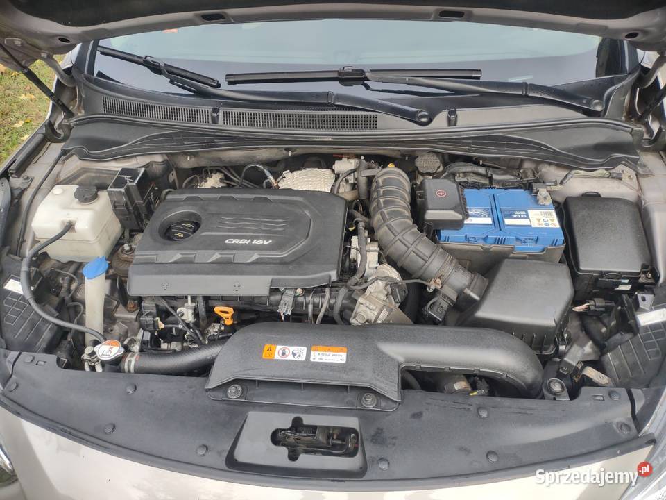 Hyundai i40 welurowa tapicerka Świerczyna