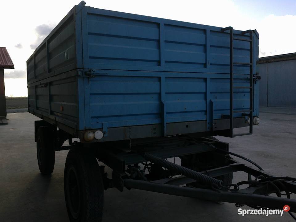 Przyczepa AUTOSAN D 45 wywrotka nieuszkodzony Koźmin Wielkopolski sprzedam