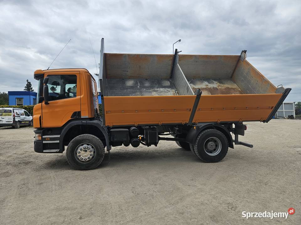 Scania P410 Scania P410 Wywrotka 4X4 oryginalny Napęd 2 lub więcej osi Lębork sprzedam