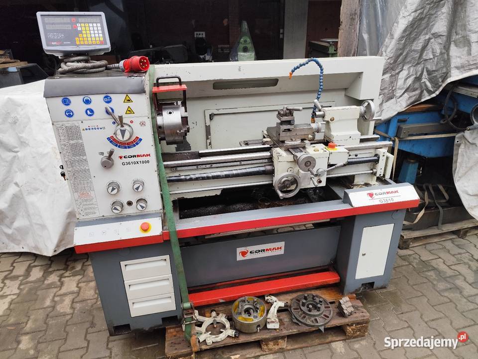 Tokarka do metalu Sn 402 x 750 przelot 105 mm Maków Podhalański