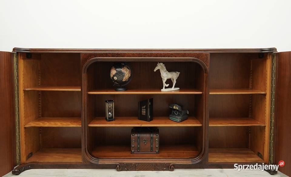 Zabytkowa komoda w stylu art deco lata 30te wielkopolskie