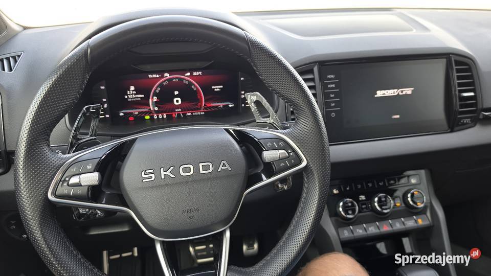 Skoda Karoq 20 TSI 190 4x4 Sportline Mega MP3 Ostrów Wielkopolski sprzedam